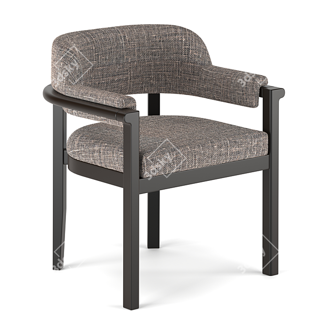 Contempo Chair: Modern Elegance for Your Home 3D model image 2