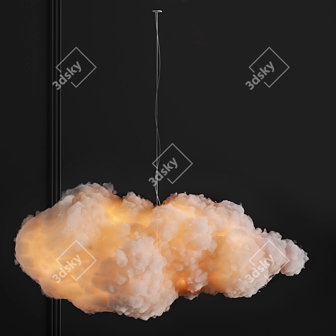 Dreamy Cloud DIY Light 3D model image 11