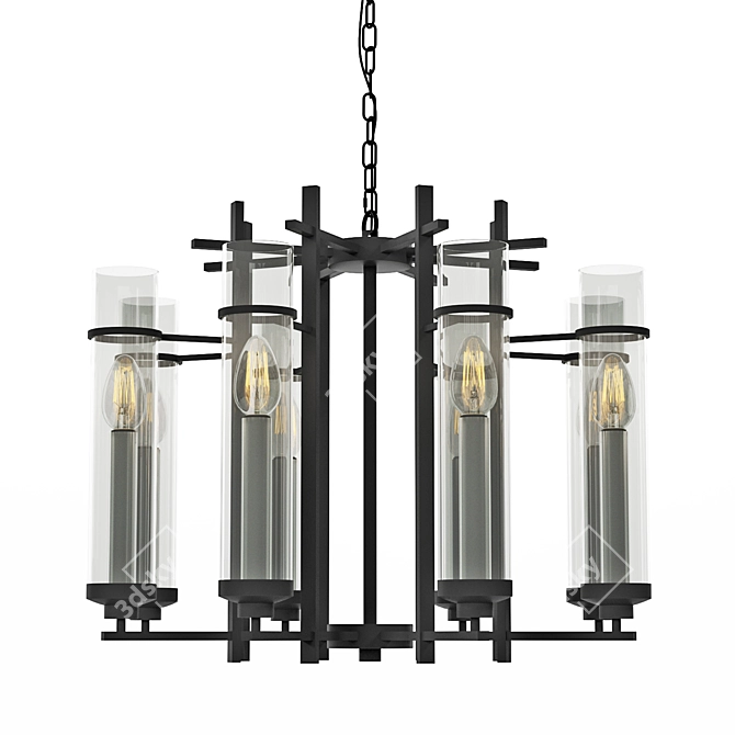 EGLO LINDALE Modern Lighting Set 3D model image 1