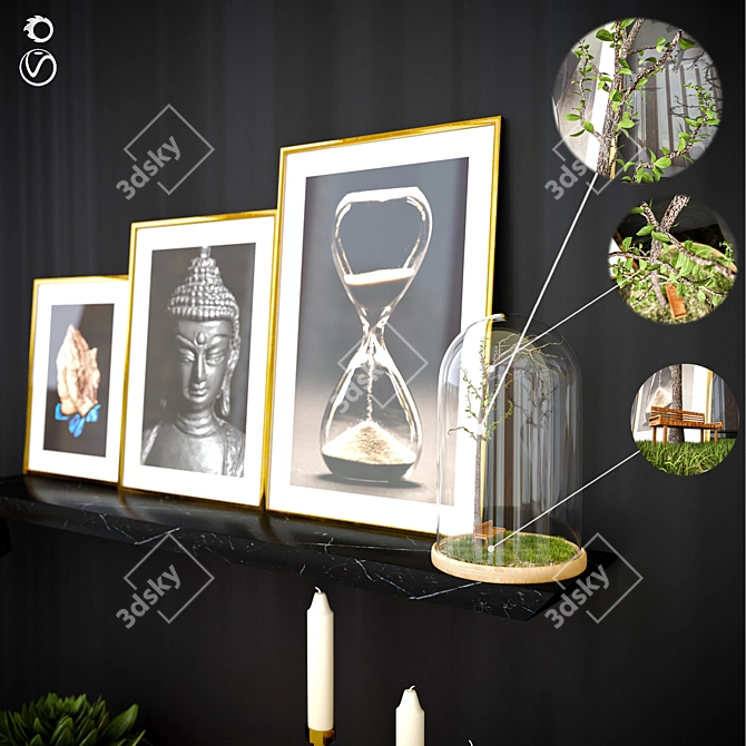 Deluxe Decor Set: 07 3D model image 4