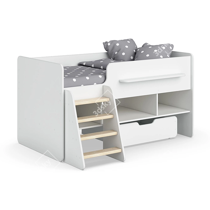 Legenda K06 Modular Children's Bed 3D model image 1