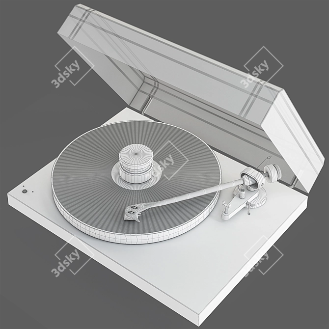 Hi-Fi Vinyl Player: Pro-Ject Debut Carbon 3D model image 4