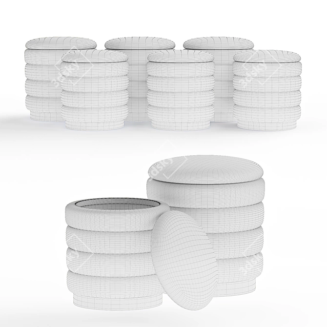 Title: Dallas Collection Cubes from My interno 3D model image 4