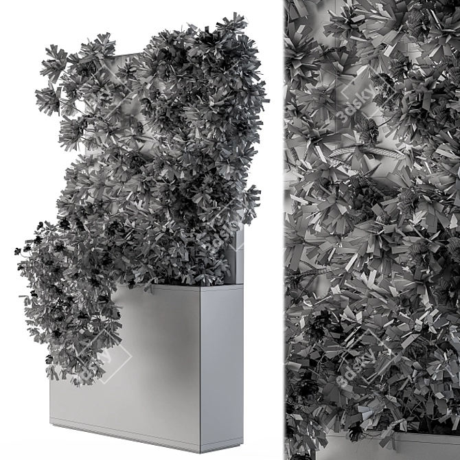 Ivy Greenery Box: Beauty in Bloom 3D model image 5