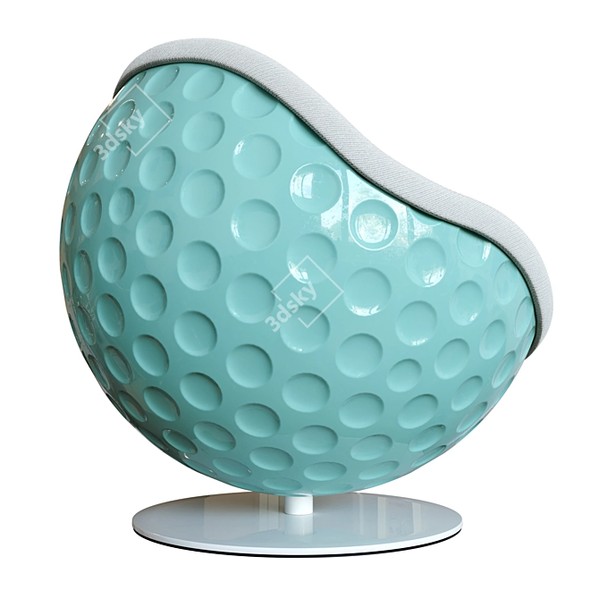 Eagle Golf Ball Chair 3D model image 3