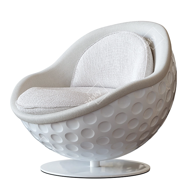 Eagle Golf Ball Chair 3D model image 4