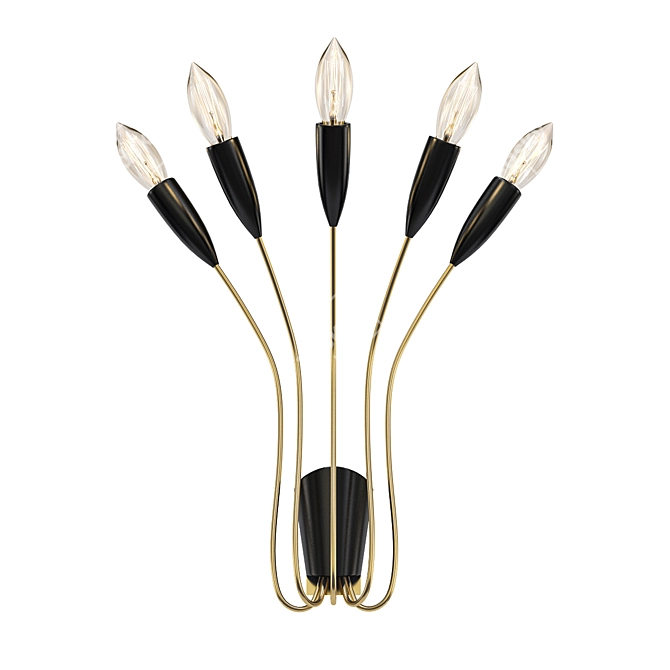 Norah Wall Delightful: Elegant and Functional 3D model image 1