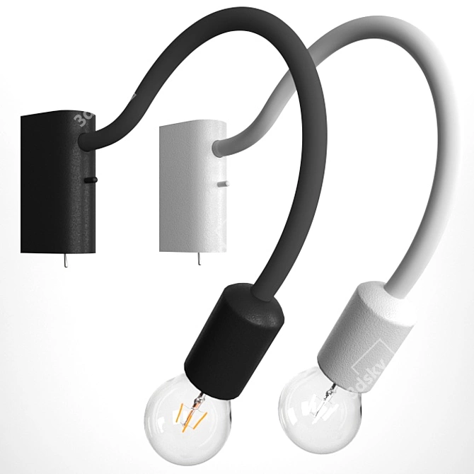 Nowodvorski Flex Wall Lamp Set 3D model image 1