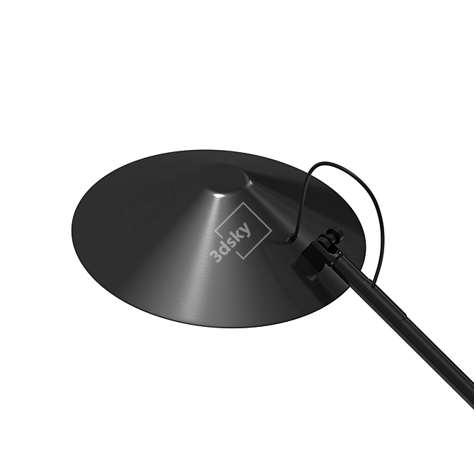 Modern Cinetique Floor Lamp: Stylish & Illuminating 3D model image 4
