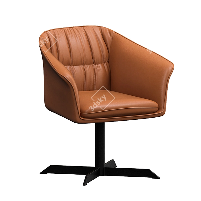 Modern Dining Chair - Deprimo-ST00125 3D model image 2