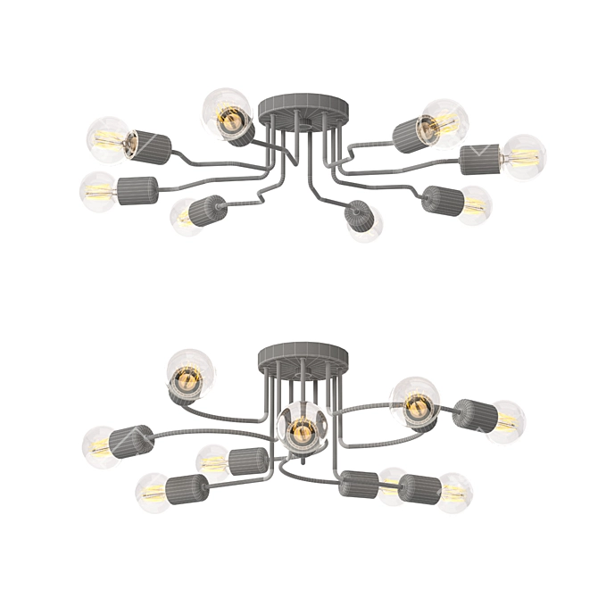 EGLO ORAZIO Pendant Light Set 3D model image 4