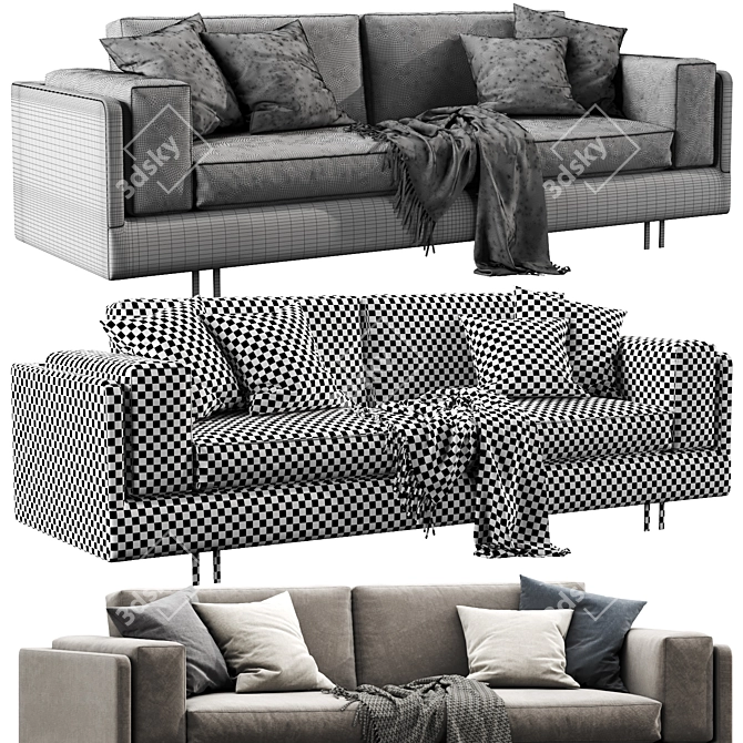 ComfortMax Mama Sofa 3D model image 3