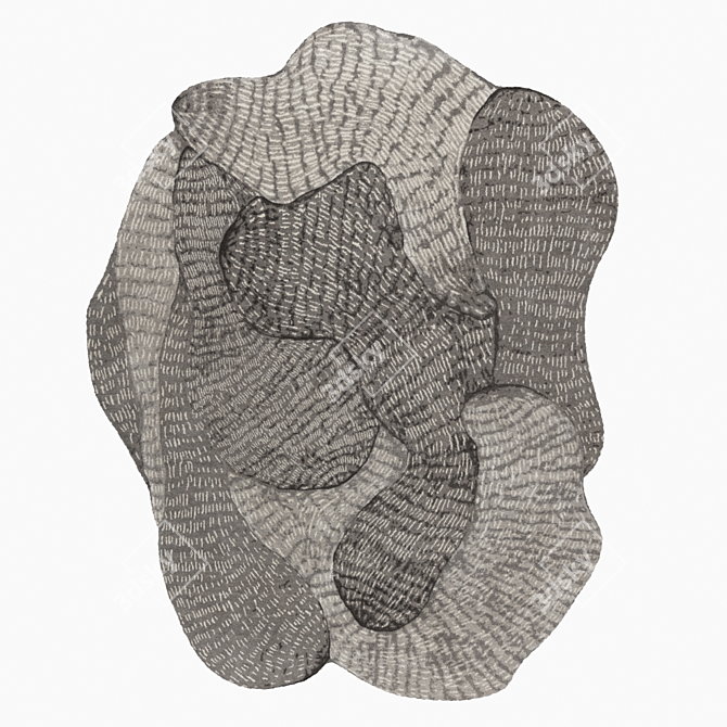 Swarm Carpet 230x300 cm 3D model image 1