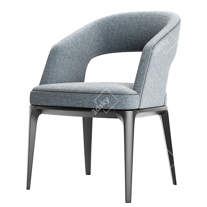 Sleek Loom M Chair | Modern Elegance 3D model image 4