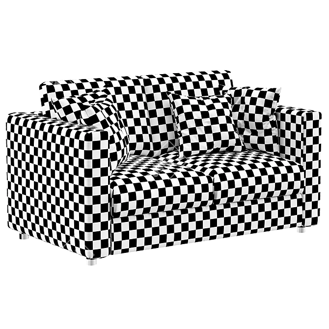 Modern Comfort: Ikea Finnala 2-Seater Sofa 3D model image 5