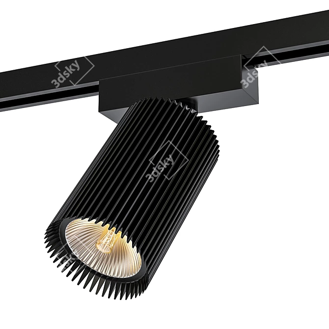 IllumiTrack | Modern Track Light 3D model image 1