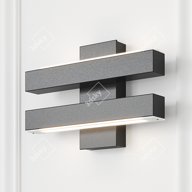 Elegant Wall Sconce Artys 3D model image 1