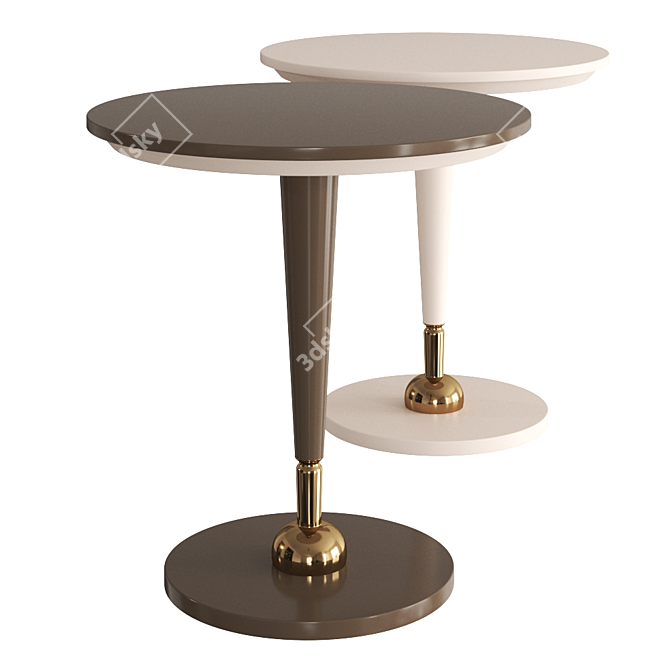 Luigi Volpi Teo Coffee Table 3D model image 1