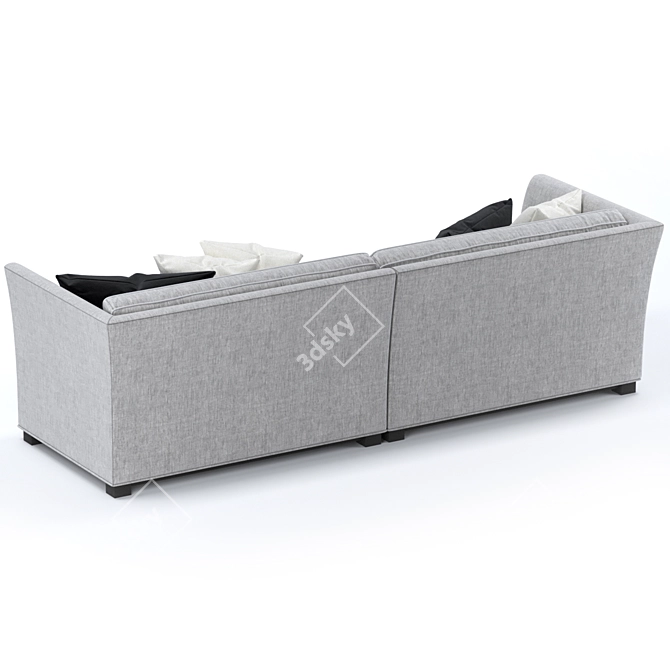 Luxury Slettvoll Cordian Modular Sofa 3D model image 4