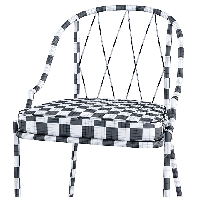 Elegant Emu Como Dining Chair 3D model image 5