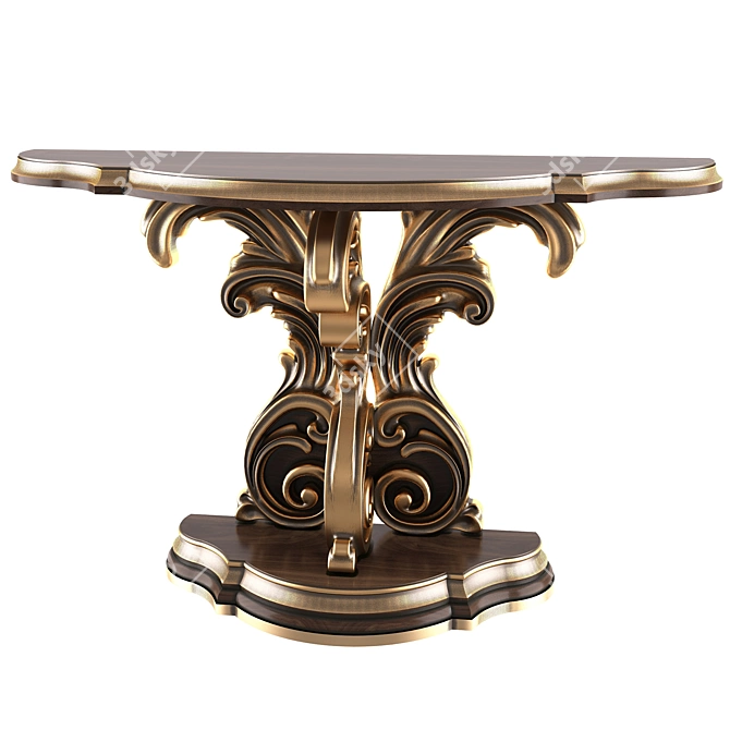 Elegant 908 Lenora Console 3D model image 1