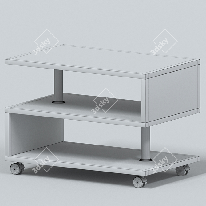 Modern Coffee Table "Vega" | Sleek Design 3D model image 3