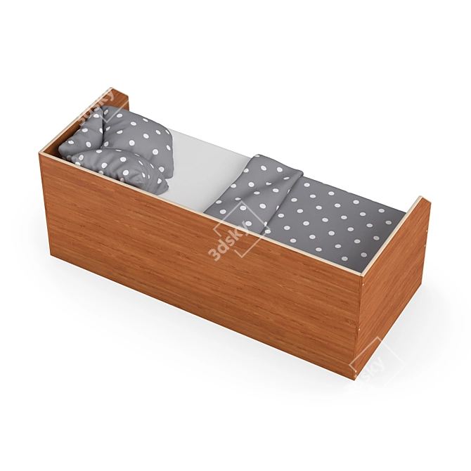 Legenda K13 Kids Bed 3D model image 3