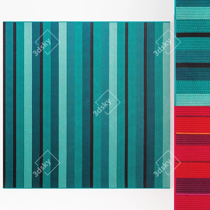 Paola Lenti Ray Set - 2000mm x 2000mm 3D model image 1