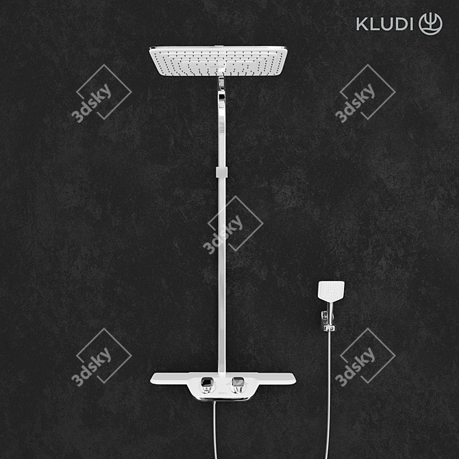 Kludi Discovery Shower System 3D model image 1