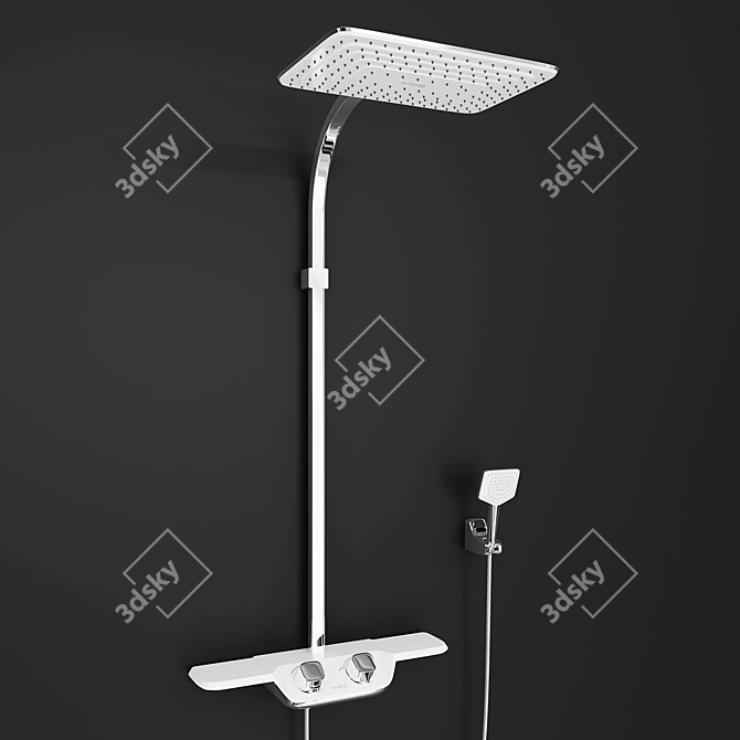 Kludi Discovery Shower System 3D model image 5