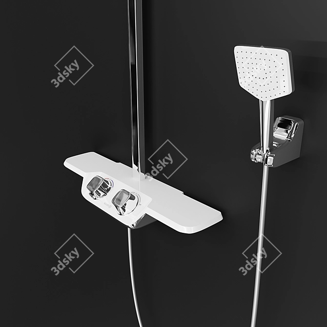 Kludi Discovery Shower System 3D model image 8