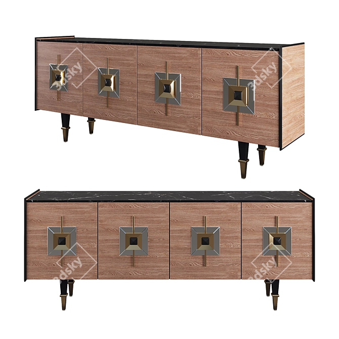 Regnum Neo-Classic Komode 3D model image 1