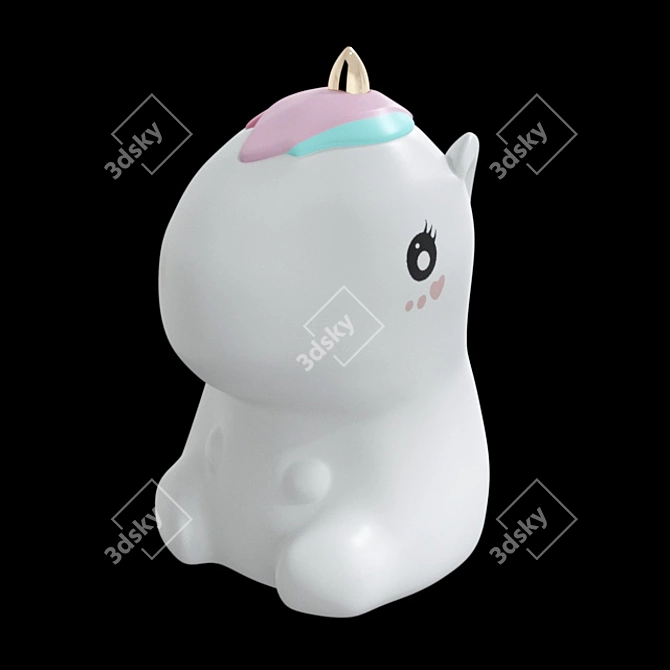 Magical Unicorn Night Light Lucia 3D model image 1