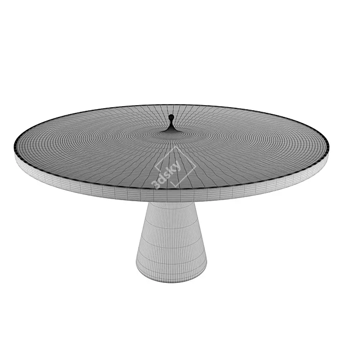 Rippling Wave Table 3D model image 3