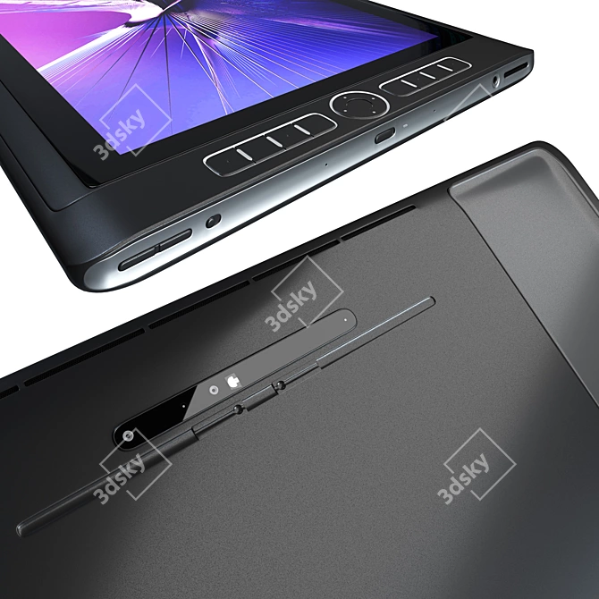 Powerhouse Graphics Tablet: Wacom Studio Pro 16 3D model image 4