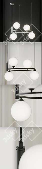Maytoni Modern Pendant Lamp Ring 3D model image 1