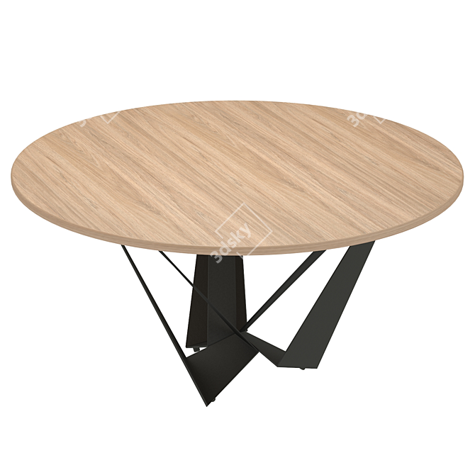 Modern Chic Table: Angel Cerda 3D model image 4