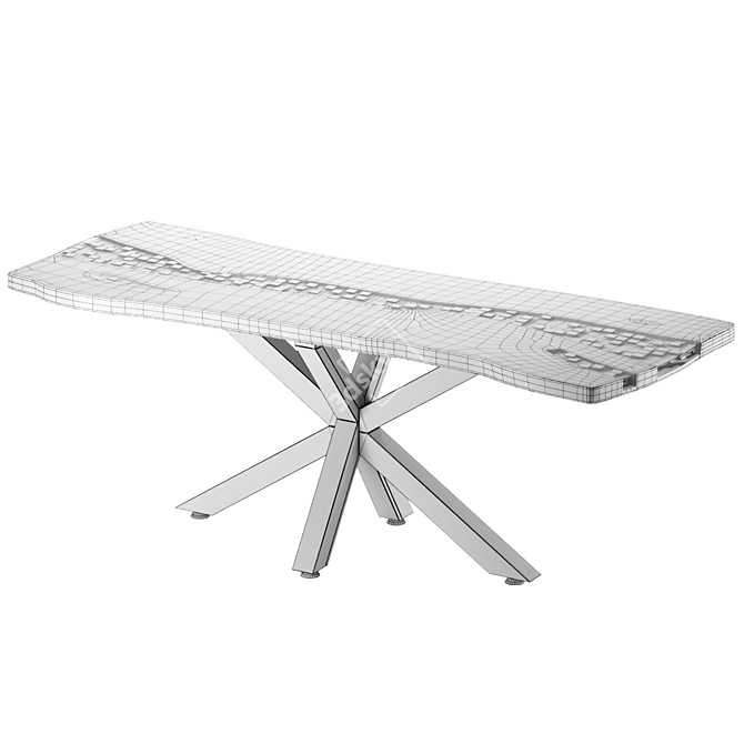 Bulgaria: Unique Design Table 3D model image 2