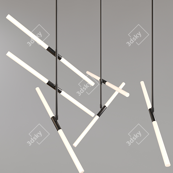 Modern Scandinavian Pendant Lights 3D model image 3