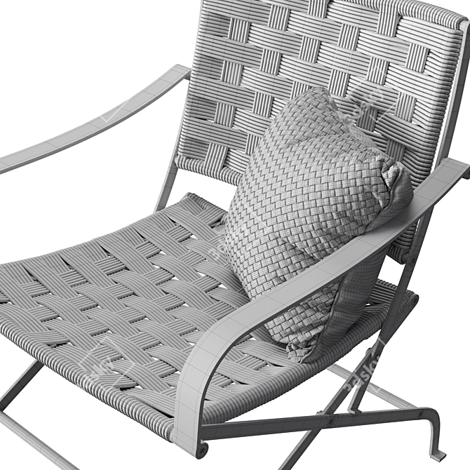 Modern Outdoor Elegance: Flexform Carlotta 3D model image 5
