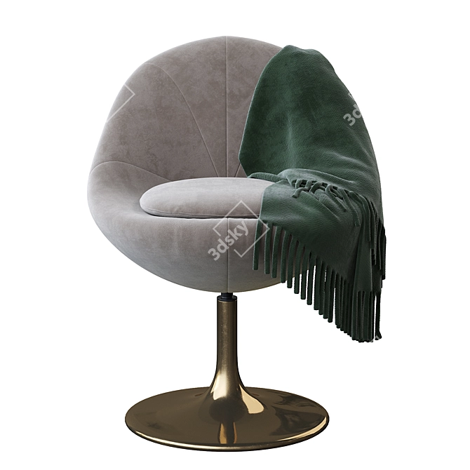 Contemporary Venus Chair: Elegant Design 3D model image 3