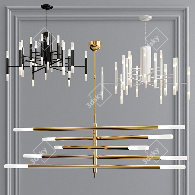Nordic Heartwood and Rousseau Gleam 3D model image 1