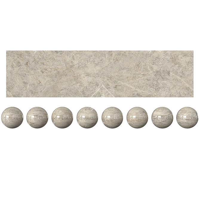 Beige Crystal: 120x240 3D model image 1
