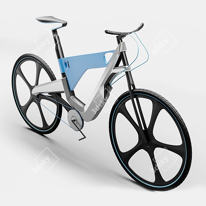 Peugeot Bike: High-Quality Model 3D model image 2