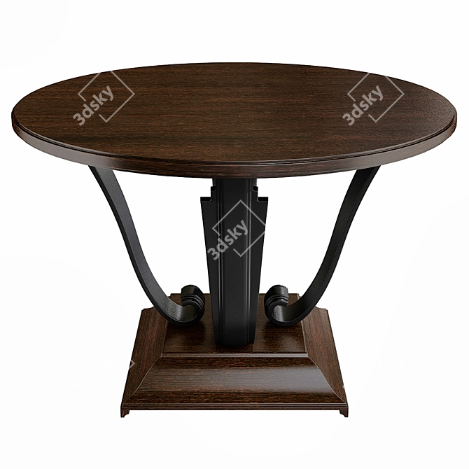 Elegant Java Cafe VarnishBlack Satin 3D model image 1