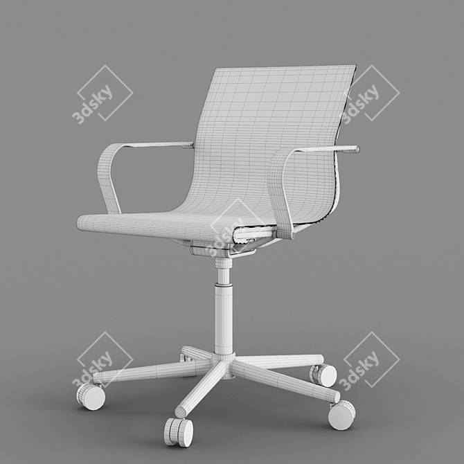 Wagner D1 OFFICE | Ergonomic Office Chair 3D model image 5