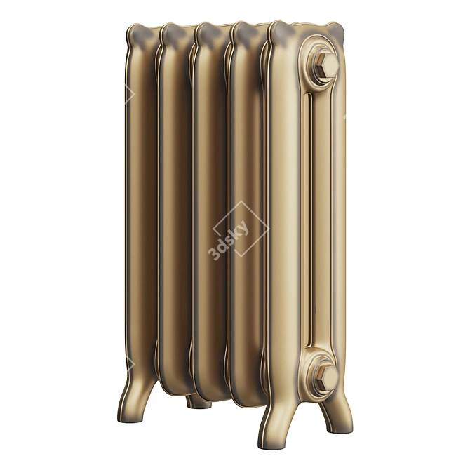 Sleek Radiators for Modern Homes 3D model image 2