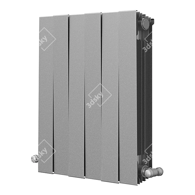 Sleek Radiators for Modern Homes 3D model image 3