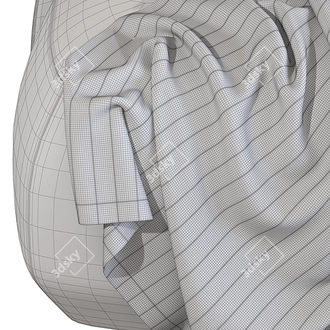 Brioni Up | Modern Armchair 3D model image 5