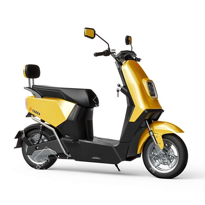 Eco-Friendly Yadea E3 Electric Scooter 3D model image 1